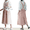 2, variant on Brief Nordic Wind Pleated Skirt Cotton Linen Apron Women Girls Vintage Apron Gardening Works Cross Back Pinafore Dress