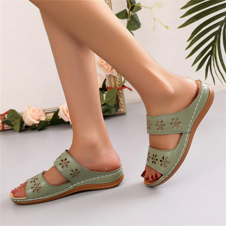 UNIQUE FASHION PALM SLIPPERS FOR LADIES