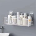 thumbnail image 1 of Wall-Mount Bathroom Shelf Shower Shampoo Rack Toilet Accessories Kitchen μ* ην, 1 of 8