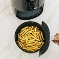 thumbnail image 3 of NINJA AF101C, Air Fryer, 3.8L Less Oil Electric Air Frying, Equipped with Crisper Plate + Multi-Layer Rack + Non Stick Basket, Programmable Control Panel, Black, 1550W, (Canadian Version) Open Box, 3 of 8