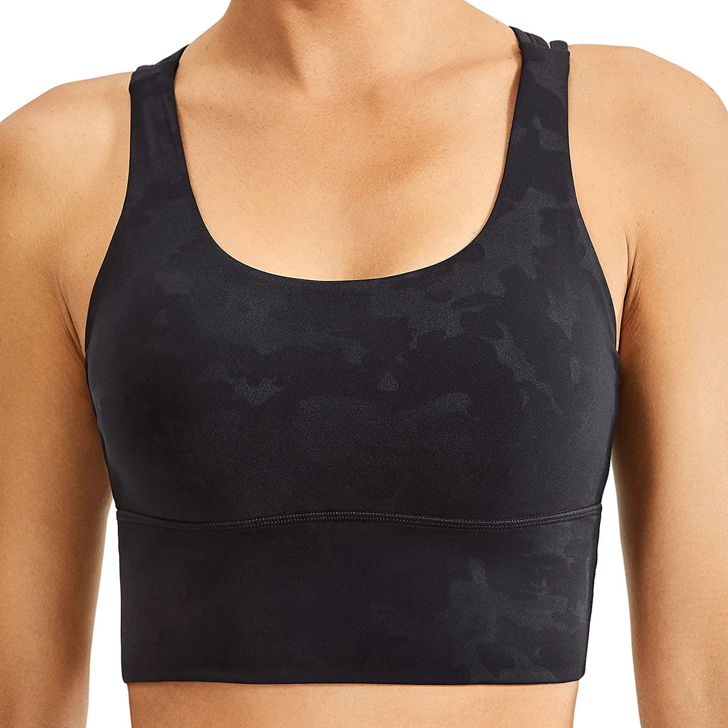 CRZ YOGA Padded Strappy Sports Bras for Women Workout Clothes Active Wear  Yoga Bra Tops True Navy Medium : : Clothing, Shoes & Accessories