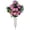 C, variant on Safeglitz 1 Set Artificial Cemetery Flowers for Grave with 12 Heads Rose Bouquet Decoration Arrangement Silk Memorial Flowers for Headstones Gravesite Memorial Day(Red)