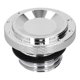 thumbnail image 1 of Tapa de tanque de combustible para motocicleta, cubierta de llenado de aceite de repuesto para BONNEVILLE T120 T100, color negro, 1 of 5