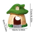 thumbnail image 3 of Decoraciones artificiales de resina de musgo para acuarios: adornos para peceras con cuevas para que los camarones y peces pequeños se escondan, paisaje subacuático que no requiere mantenimiento., 3 of 6