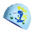 thumbnail image 3 of Gorro de baño para niños, gorro de natación elástico para niños, protección auditiva, de baño portátil para ducha, resistente al agua para equipo de, 3 of 8