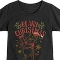 thumbnail image 3 of Disney Winnie The Pooh - Pooh Wishes A Beary Christmas - Toddler & Youth Girls Short Sleeve Graphic T-Shirt, 3 of 5