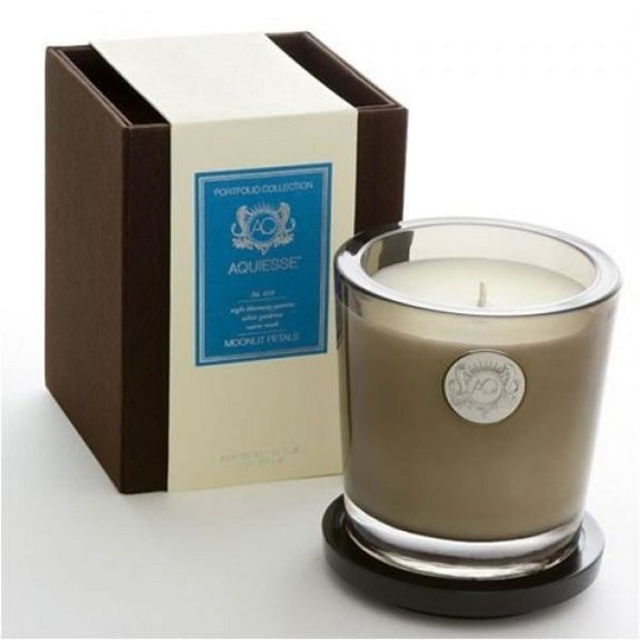Aquiesse Fine Scented Large Candle In Box - Moonlit Petals