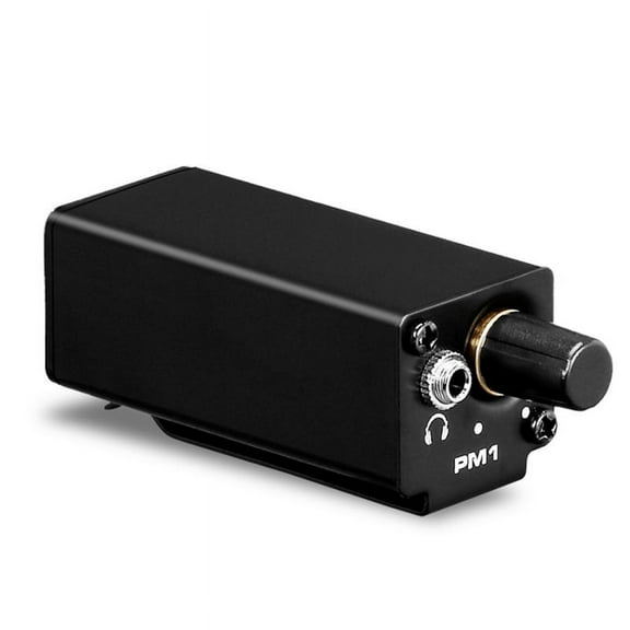 In Ear Monitor Amplifier Portable Stereo Headphone Amp with XLR Input Volume Adjustment Plug Play for Musician