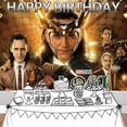 thumbnail image 5 of Loki Backdrop Poster Movie Theme Background for Photography Kids Party Supplies Banner Birthday Decorations, 5 of 5