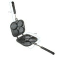 thumbnail image 4 of HLONK Double Sided Nonstick Aluminum Pan with Decorative Moulds, 4 of 5