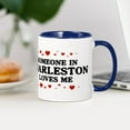 thumbnail image 4 of CafePress - Loves Me In Charleston Mug - 11 oz Ceramic Mug - Novelty Coffee Tea Cup, 4 of 6