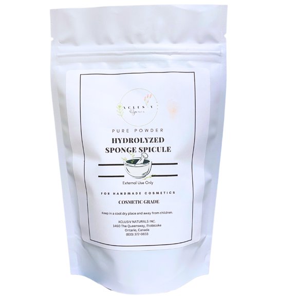 Xclusiv Organics Pure Hydrolyzed Spongilla Sponge Spicule 10g