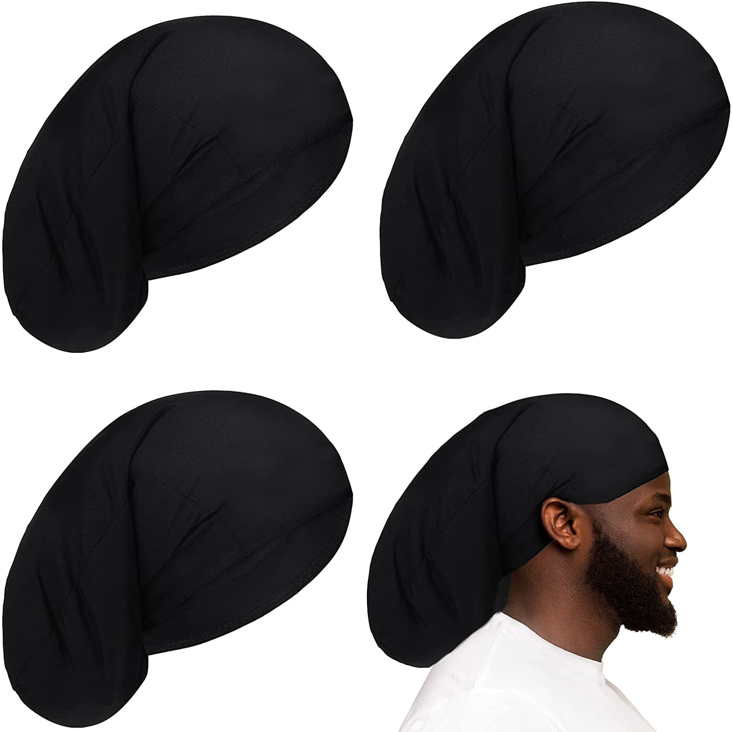 Hair Dreads Head Wrap Sleeping Cap Hair 