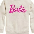 thumbnail image 3 of Barbie - Logo - Toddler and Youth Crew Fleece Sweatshirt, 3 of 5