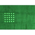 thumbnail image 1 of Ahgly Company Indoor Rectangle Abstract Green Modern Area Rugs, 4' x 6', 1 of 4