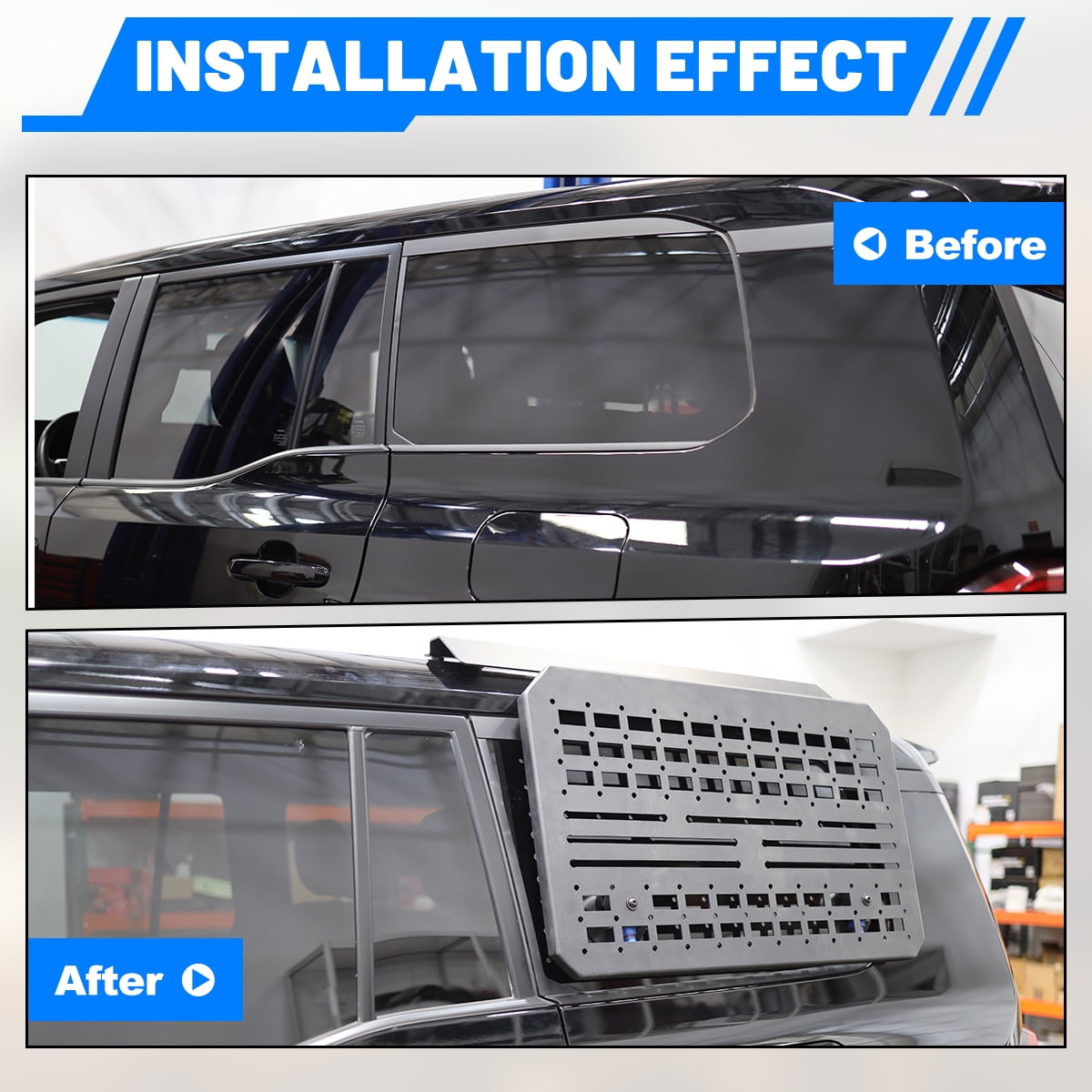 Side Molle Panels Fit for 2024 2025 2026 Toyota Land Cruiser Prado LC250,Driver Side