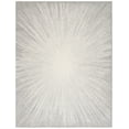 thumbnail image 2 of SAFAVIEH Abstract Olivera Radiate Area Rug, Ivory/Silver, 8' x 10', 2 of 10