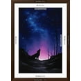 thumbnail image 5 of Art.com Starry Nights Giclee Print by Chuck Black, Brown Frame Wall Art, 32" x 44", 5 of 5