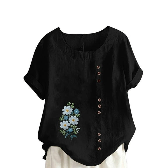 Lumivie Plus Size Tops For Women Sexy 4X Cute Tshirts Shirts For Women Vintage Short Sleeve Blouses For Women Dressy Work Women'S T Shirts Graphic