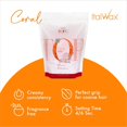 thumbnail image 2 of Perlas de cera dura Italwax Top Line Coral 750 g - Piel sensible, 2 of 7