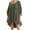 Army Green, variant on Kiplyki Flash Deals Women's Winter Long Sleeve Dress Over Sized Sweatshirt Round-Neck Ladies Patchwork Mini Dresses
