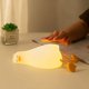thumbnail image 1 of Luz nocturna de conejo de cara grande, lámpara suave de dibujos animados de conejo de silicona, luz nocturna táctil, luz para dormir para niños, regalo de decoración de habitación, 1 of 5