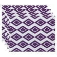 thumbnail image 2 of Simply Daisy 18" x 14" Diamond Jive 2 Geometric Print Placemat (Set of 4), 2 of 2