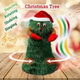 thumbnail image 3 of Electric Christmas Tree Singing and Dancing Christmas Plush Toy, Green Xmas Tree Animated Christmas Decorations Xmas Gifts for Toddlers Kids, 3 of 8