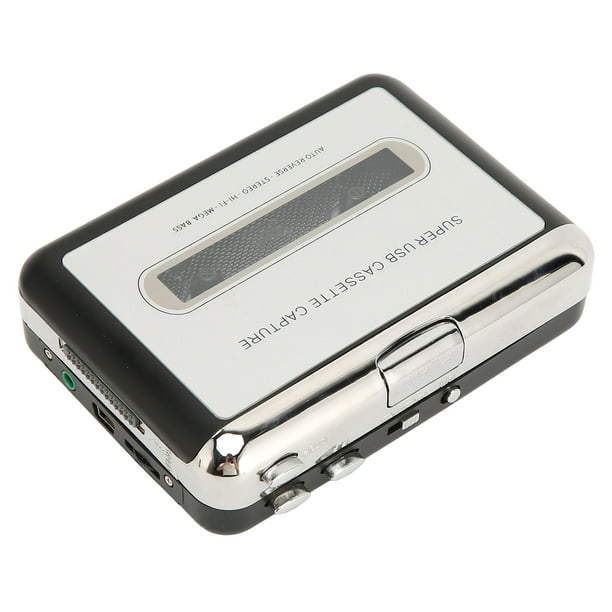Lecteur De Cassette Numérique, Convertisseur De Cassette En Plastique  Transparent Vers MP3 Portable Alimenté Par USB Pour Téléphone Pour Voitures  