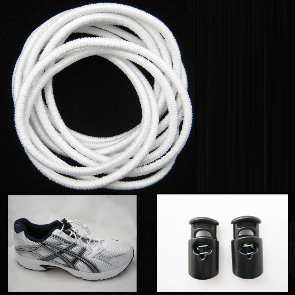 3 No Tie Elastic Shoelace Lock Laces 
