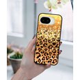 thumbnail image 5 of WIRESTER Shockproof Soft Rubber Cover Case for Google Pixel 10a 6.3" 2026, Gold Glitter Sparkle With Black Yellow Glitter Leopard, 5 of 5
