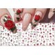 thumbnail image 3 of 6 Sheets Flower Nail Art Stickers Decals Retro Rose 3D Self-Adhesive Nail Decals Spring Nail Stickers for Women Girls Designer Nail Accessories Vintag, 3 of 4