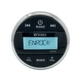 thumbnail image 2 of Enrock Multimedia Gauge Style Marine Grade Bluetooth Receiver, 2 x Enrock 2-Way 6.5" Weather-Resistant Full-Range Speakers (White), Auxiliary Interface Mount, Radio Antenna, 2 of 5