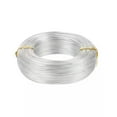 thumbnail image 6 of U8MO 500g Aluminum Wire Jewelry Beading Craft Wire 12/15/18/20 Gauge 0.8/1/1.5/2mm-Silver-1mm, 6 of 9