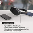 thumbnail image 2 of Sony WH1000XM4/B Premium NC Wireless Over-the-Ear Headphones Bundle with Deco Gear Premium Hard Body Case + Converter Adapter Type C + Mizco Travelocity In-Ear Headphone + 2 Year Protection Pack, 2 of 12