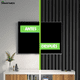 thumbnail image 5 of Lambrín Decorativo Premium Panel 3d De Pared 12pz Inmatmex Color Negro, 5 of 10