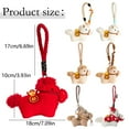 thumbnail image 3 of SSNTSY 1 PC Horse Keychain Plush Bag Charm Stuffed Horse Pendant Mini Horse Ornament for New Year Theme Party Birthday Decoration Supplies, 3 of 8