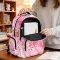 thumbnail image 6 of Whosucclay Cherry Blossom Marble Design 17 Inch Primary School Backpacks, Kids Backpack for Boys Girls, Multi Storage Pockets Stylish Bookbag for High School, 6 of 8