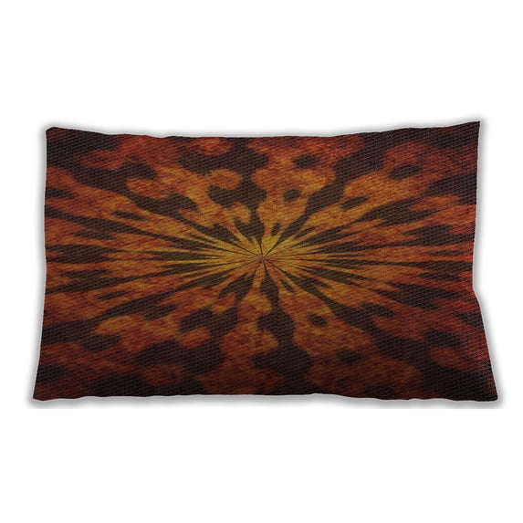 Ahgly Company Outdoor Rectangular Patterned Lumbar Throw Pillow, 13 inch by 19 inch