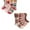 Red Stripe + Red Stripe Extra Long, variant on HuaAngel Boys Girls Socks 10 Pairs Long Socks Cotton Sports Socks 3-15Years