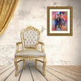 thumbnail image 3 of Wallich, Richard 12x14 Gold Ornate Wood Framed with Double Matting Museum Art Print Titled - Racee, 3 of 4