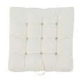 thumbnail image 2 of Sorra Home Ivory Square Floor Pillow with Handle 24 in x 24 in x 5 in, 2 of 4