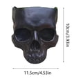 thumbnail image 3 of DefiDgd Resin Small Skull Shaped Planter Pot,Multi FunctionStorage Bowl for Candy Snacks Succulent Cactus,Gothic Desktop Ornament for Halloween Home Office Indoor Tabletop Decor(Black), 3 of 6