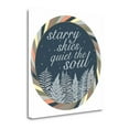 thumbnail image 2 of Starry' Textual Art on Wrapped Canvas, 2 of 2