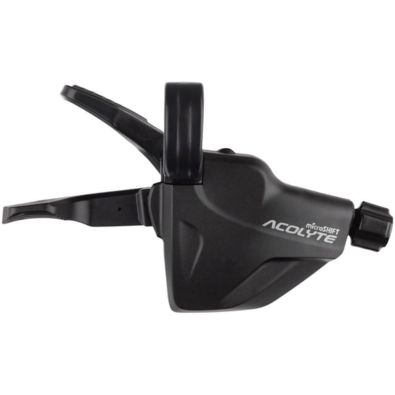 microSHIFT Acolyte Quick Trigger Pro Right Shifter - 1x8 Speed, Black, Acolyte Compatible Only