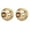 Unlacquered Brass, variant on Yale Shower Rod Brackets, Polished Brass