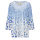 thumbnail image 3 of Gibobby Camiseta con cuello en V para mujer Camiseta manga corta con cuello en V y manga corta para mujer(Azul,G), 3 of 4