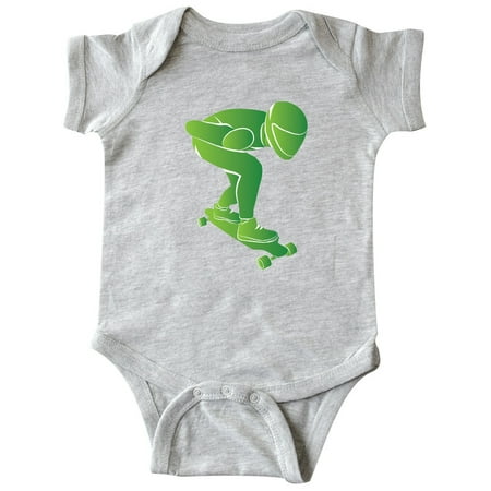 

Inktastic Skateboarder Longboarding Sports Gift Baby Boy Bodysuit
