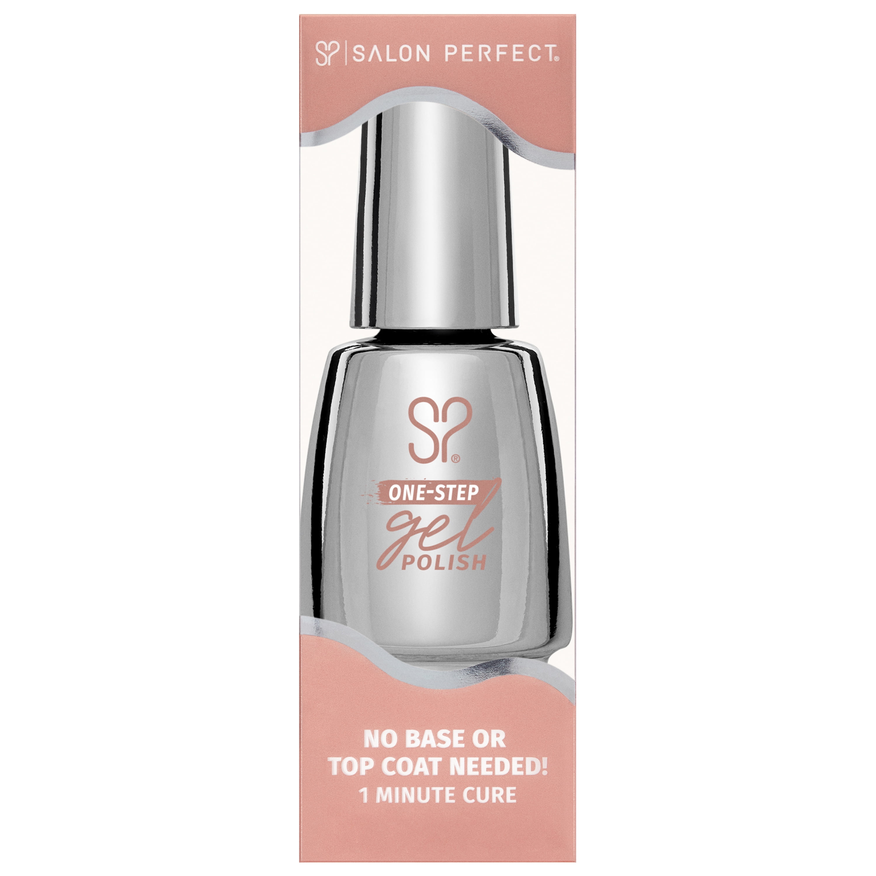 Salon Perfect One Step Gel Polish, Oh Snap!, Pink Nail Polish, fl