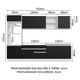 thumbnail image 3 of Cocina Integral Completa Modular Madesa Glamy 310cm BN 02, 3 of 5